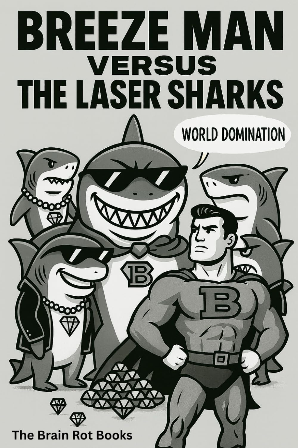 Breeze Man vs. The Laser Sharks